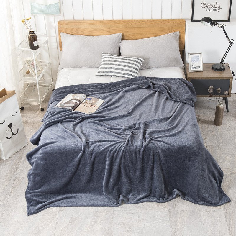Selimut Fleece Flanel Karang Anti-pil