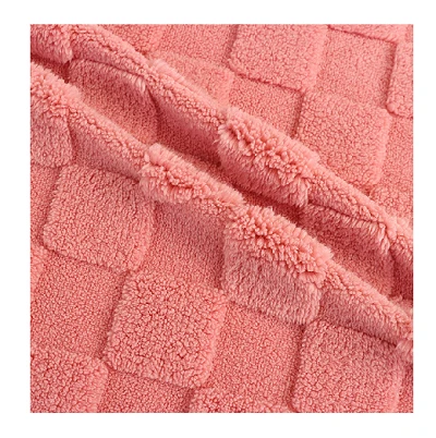 Semak Jacquard Lamb Sherpa Fabric