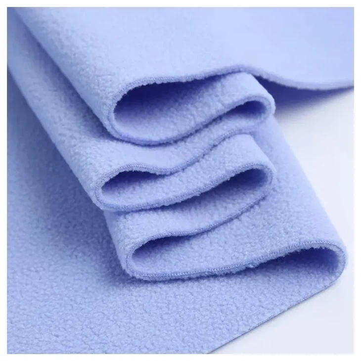 Double Side Brush One Side Anti Pilling Polar Fleece Fabric quotation