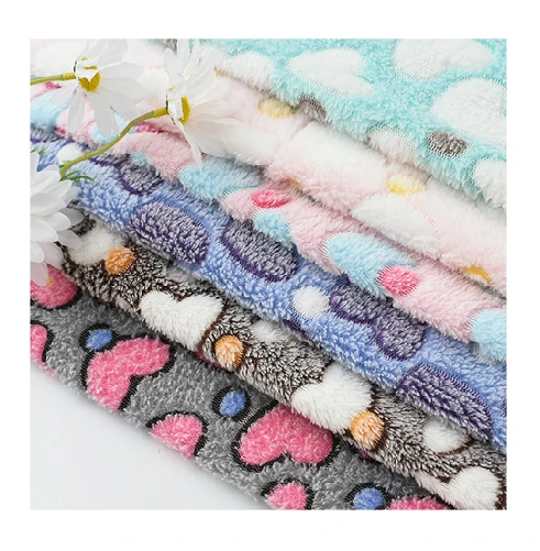 Kain Flanel Bercetak Jacquard