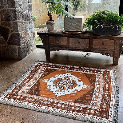 Selimut Berkelah Jacquard Tapestry