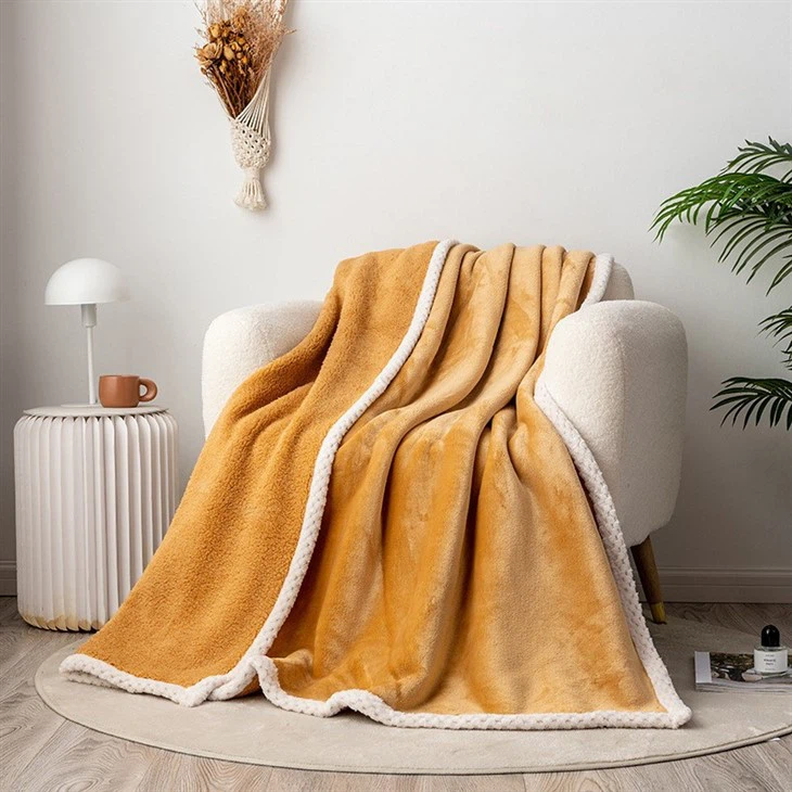 warm sherpa blanket