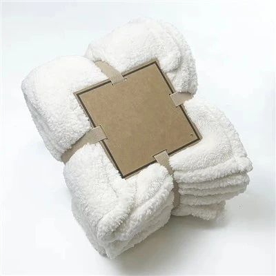 Selimut Sherpa Putih