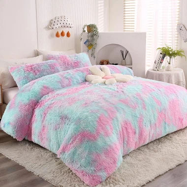 Selimut Bulu Tiruan Tebal Hangat