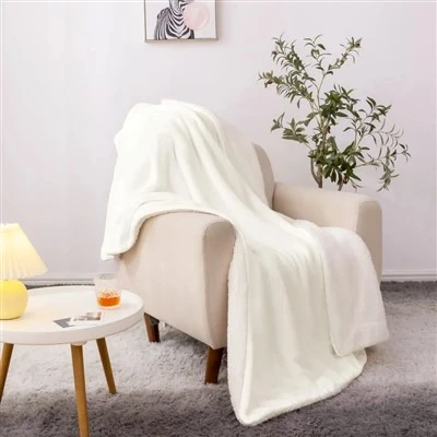 Selimut Sherpa Putih
