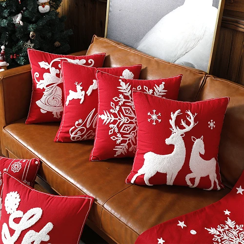 Sarung Bantal Krismas