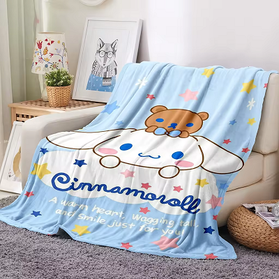 Selimut karang cetak kartun