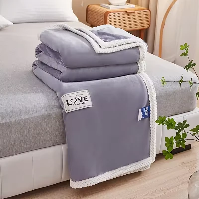 Winter Bed Coral Blanket